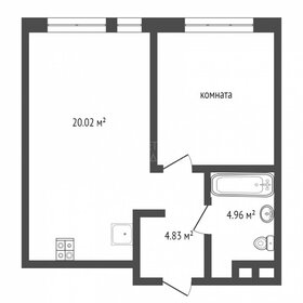 Квартира 36 м², 1-комнатная - изображение 1