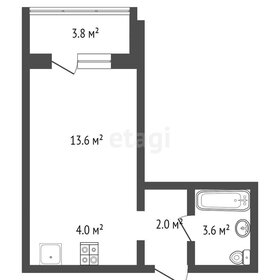 Квартира 26 м², студия - изображение 2