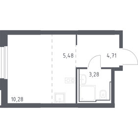 35 м², 1-комнатная квартира 8 600 000 ₽ - изображение 52