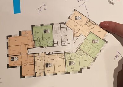 Квартира 55,4 м², 2-комнатная - изображение 1