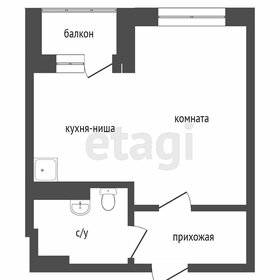 Квартира 30,9 м², студия - изображение 1