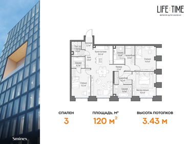 103 м², 4-комнатная квартира 94 000 000 ₽ - изображение 61