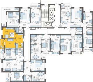 37,6 м², 1-комнатная квартира 6 115 386 ₽ - изображение 12