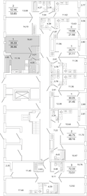 78,8 м², 3-комнатная квартира 10 600 000 ₽ - изображение 55