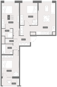 79,2 м², 3-комнатная квартира 8 800 000 ₽ - изображение 87