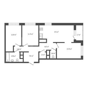 Квартира 81,9 м², 3-комнатная - изображение 1