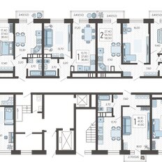 Квартира 60,8 м², 2-комнатная - изображение 2