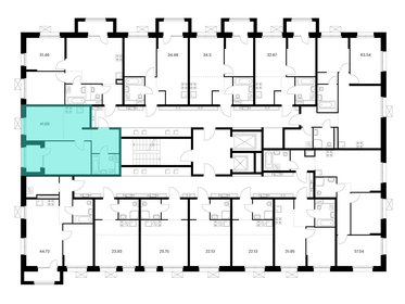 37,4 м², 1-комнатная квартира 6 100 000 ₽ - изображение 42