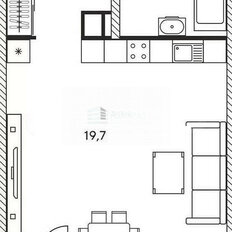 Квартира 29 м², студия - изображение 3