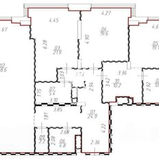 Квартира 177,4 м², 4-комнатные - изображение 5