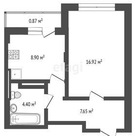 Квартира 38,3 м², 1-комнатная - изображение 1