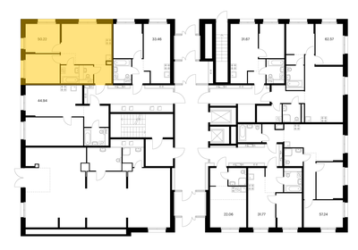 57,6 м², 2-комнатная квартира 5 850 000 ₽ - изображение 29