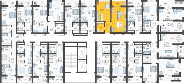 32 м², 1-комнатная квартира 18 000 000 ₽ - изображение 65