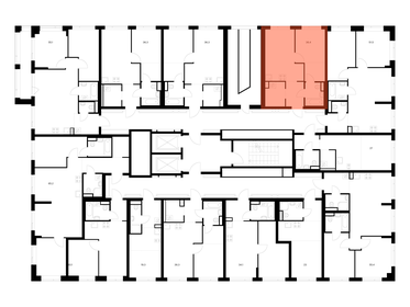Квартира 36,4 м², 1-комнатная - изображение 2