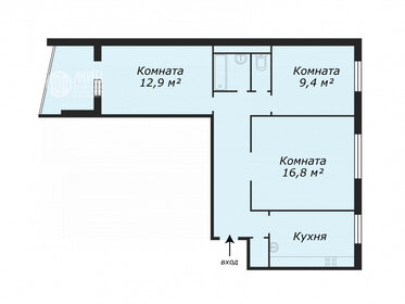 60 м², 3-комнатная квартира 15 400 000 ₽ - изображение 43