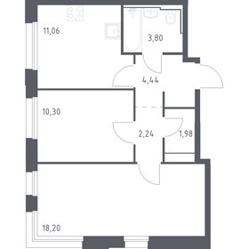 50 м², 2-комнатная квартира 11 200 000 ₽ - изображение 38