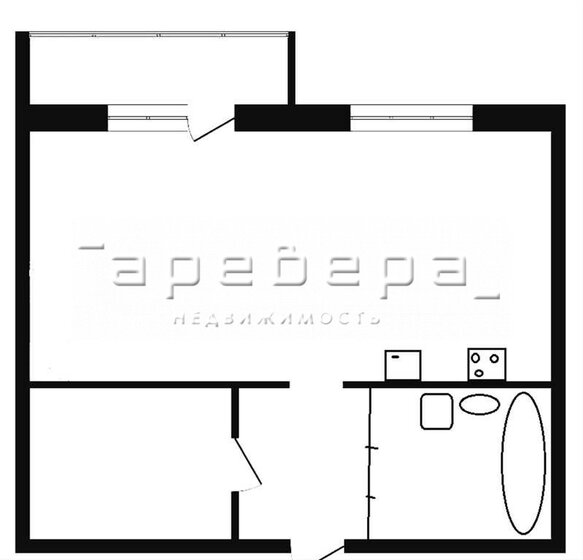 30 м², квартира-студия 5 900 000 ₽ - изображение 1
