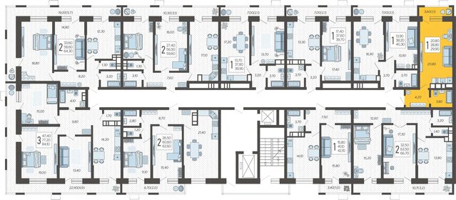 24,8 м², квартира-студия 2 650 000 ₽ - изображение 82