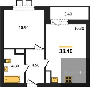 38,6 м², 1-комнатная квартира 5 568 000 ₽ - изображение 26