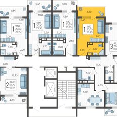 Квартира 26,4 м², студия - изображение 2