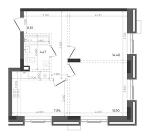 65 м², 2-комнатная квартира 6 499 000 ₽ - изображение 95