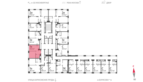 33 м², 1-комнатная квартира 10 300 000 ₽ - изображение 82