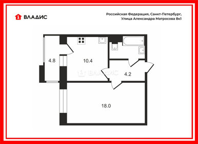 Квартира 36,9 м², 1-комнатная - изображение 1