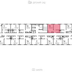 Квартира 33,6 м², 1-комнатная - изображение 2