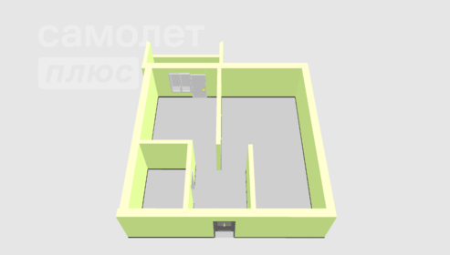 Квартира 33,6 м², 1-комнатная - изображение 2