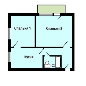 48 м², 1-комнатная квартира 50 000 ₽ в месяц - изображение 114