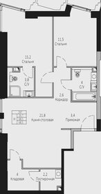 Квартира 75,5 м², 3-комнатная - изображение 1