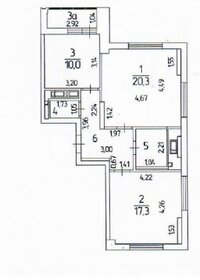 59 м², 2-комнатная квартира 23 500 000 ₽ - изображение 21