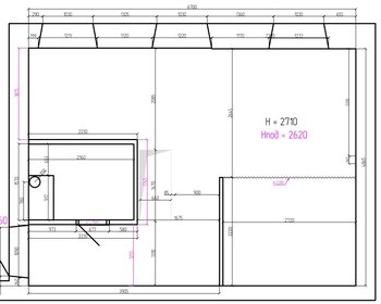 Квартира 62 м², 1-комнатная - изображение 5