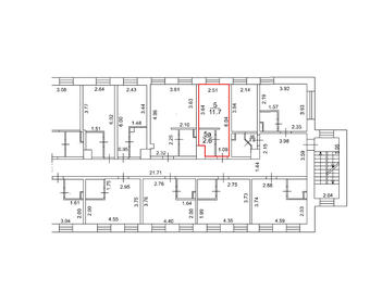 13 м², квартира-студия 4 750 000 ₽ - изображение 64