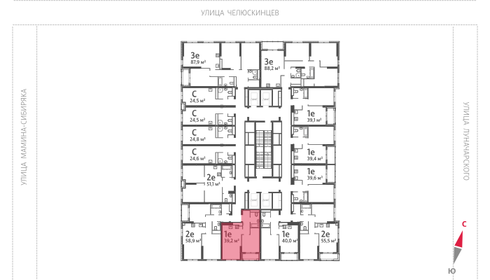 38,3 м², 1-комнатная квартира 8 200 000 ₽ - изображение 27