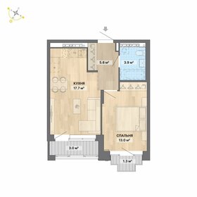 40,2 м², квартира-студия 6 600 000 ₽ - изображение 31
