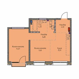 40,6 м², 2-комнатная квартира 6 250 000 ₽ - изображение 89