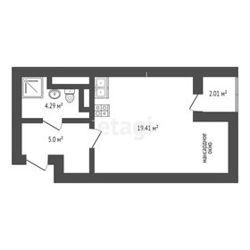 28,7 м², квартира-студия 4 500 000 ₽ - изображение 6