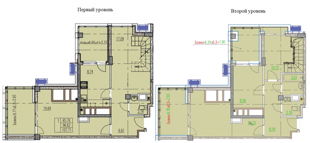 Квартира 107,7 м², 5-комнатная - изображение 1