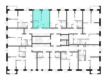 41,1 м², 1-комнатная квартира 3 200 000 ₽ - изображение 67