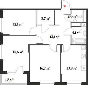 82,4 м², 3-комнатная квартира 16 079 213 ₽ - изображение 1
