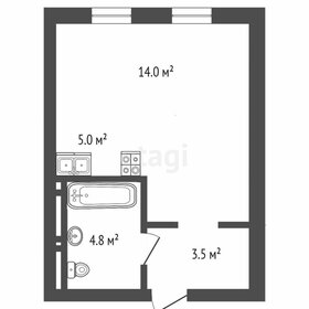 Квартира 27,2 м², студия - изображение 1