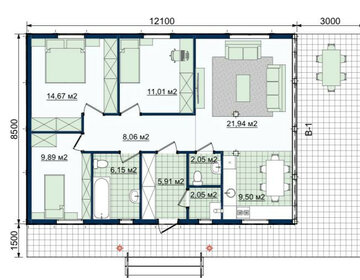 30 м² дом, 7 соток участок 1 620 000 ₽ - изображение 32