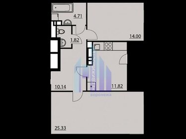 Квартира 68,3 м², 2-комнатная - изображение 5