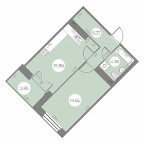 51 м², 1-комнатная квартира 9 245 000 ₽ - изображение 50