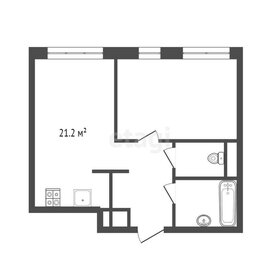 Квартира 45,6 м², 1-комнатная - изображение 1