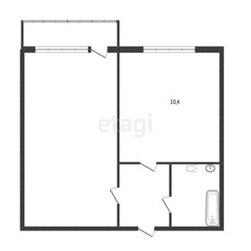 34,9 м², 1-комнатная квартира 3 700 000 ₽ - изображение 21