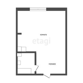 Квартира 23,4 м², студия - изображение 1