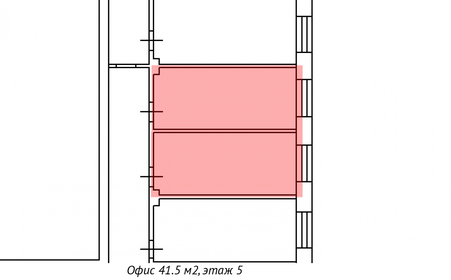 41,5 м², офис - изображение 3