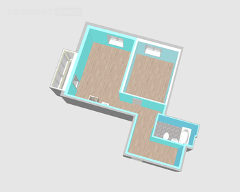 45,8 м², 2-комнатная квартира 4 935 000 ₽ - изображение 35